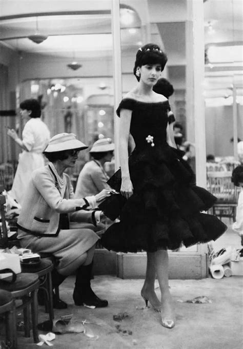 1954 chanel little black dress